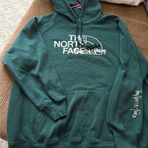The North Face Forest green Hoodie XXL